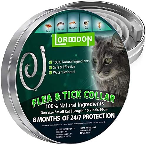 Cat Flea and Tick Prevention Collar