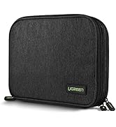 VIKY® Borsa per cavi, organizer per cavi, piccola borsa portatile, organizer per cavi di ricarica, organizer da viaggio, organizer elettronico per hard disk, caricabatterie Power Bank USB Sticks e