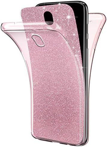 EUWLY Silicone Case for Samsung Galaxy J7 2017 European Version, Ultra Slim Shockproof TPU Bumper Phone Case Cover
