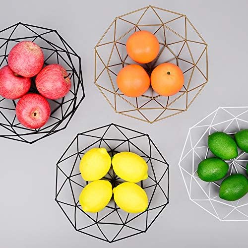 USEN Nordic Home Wrought Iron Snack Basket, Storage Supplies