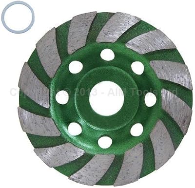 KATSU Tools 100MM Diamond Grinding Disc for Marble Concrete Stone M14 Angle