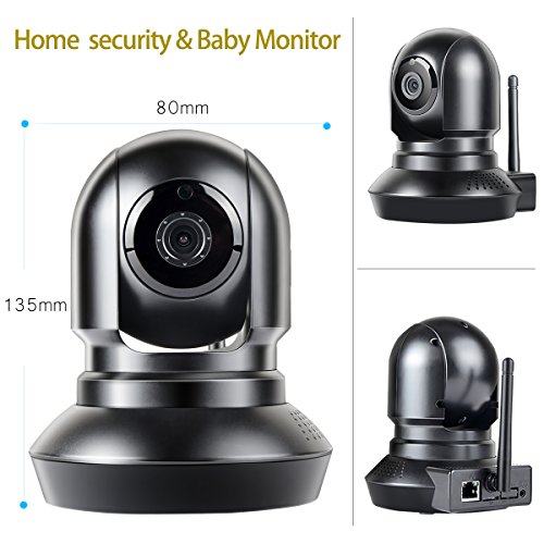 JOOAN Baby Monitor,WiFi Wireless Camera HD 720P Network Camera Baby Monitor Home Security with Phone & PC Remote Access Two-Way Audio - Thumbnail 3