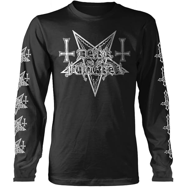 Amazon.com: Dark Funeral Men's in The Sign Long Sleeve T-Shirt