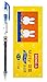 DONG-A Miffy Bunny Gel Ink Roller Ball Pens, 0.5mm, Blue (Pack of 12)