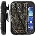 MINITURTLE Case Compatible w/ Samsung Galaxy Ace Style Case, Samsung Galaxy Ace Style Holster, Two Layer Hybrid Armor Hard Cover w/ Built in Stand for Samsung Galaxy Ace Style S765C SMG310 from MINITURTLE | Includes Screen Protector Nature's Camouflage