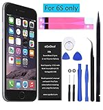 OGoDeal Battery Replacement Compatible with iPhone 6S Battery, 1715mAh, A1633, A1688, A1700 365 Days Warranty