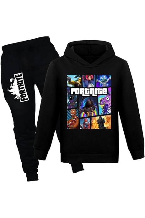 Xyxonk Sprunki Sweatshirt 2pcs Set Size 11-12 Years Boys