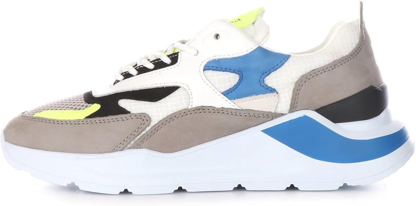 D.A.T.E. G0626 Sneakers Uomo FUGA Nabuk/Tissue Shoes Men