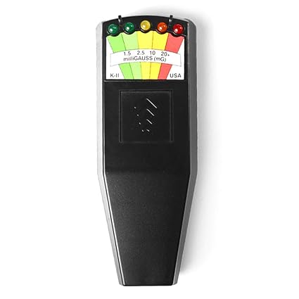 Detector de radiación fácil de Usar EMF Meter LCD Dosimeter 5 LED Indicador Electromagnético Profesional Test