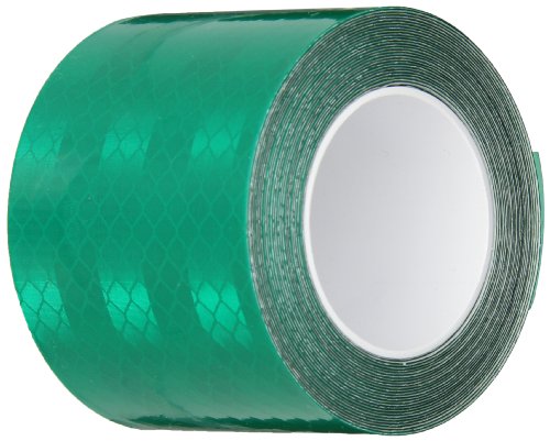 3M 3437 Green Micro Prismatic Sheeting Reflective Tape, 2" x 5 yd (1 Roll)