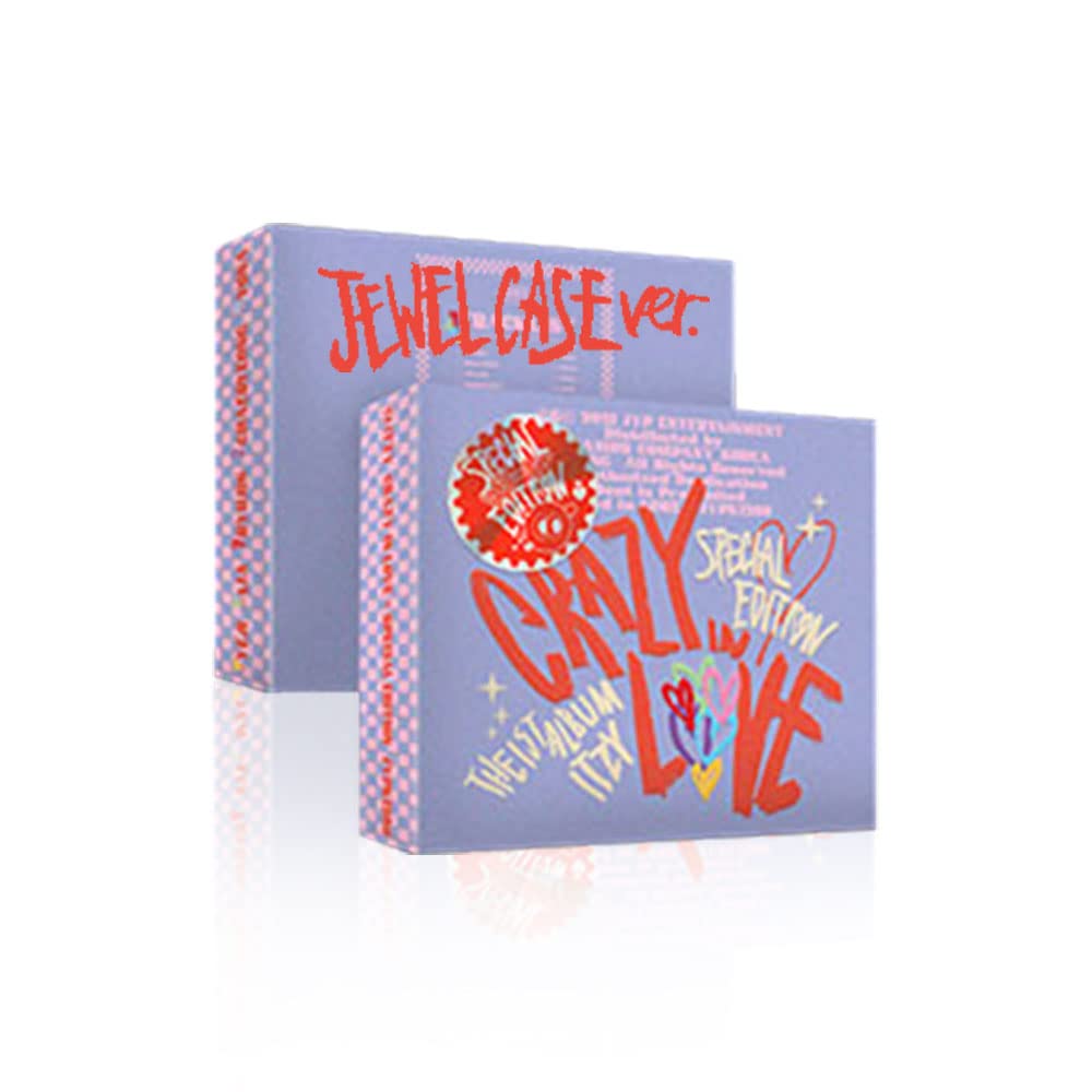 ITZY - [ SPECIAL EDITION] Crazy In Love The 1st Album + Extra Photocards Set (Jewel case ver.), Purple