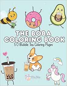  Kawaii Coloring Pages Boba  Free