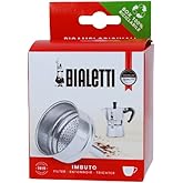 Bialetti Spare Parts, Includes 1 Funnel Filter, Compatible with Moka Express, Fiammetta, Break, Happy, DAMA, Melody Sport, Al