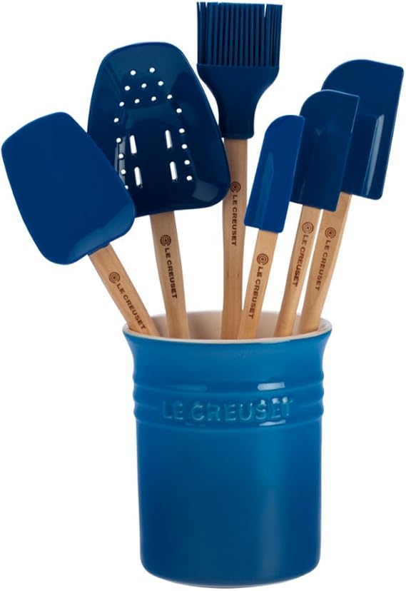 Le Creuset 7piece Silicone Utensil Set, Marseille