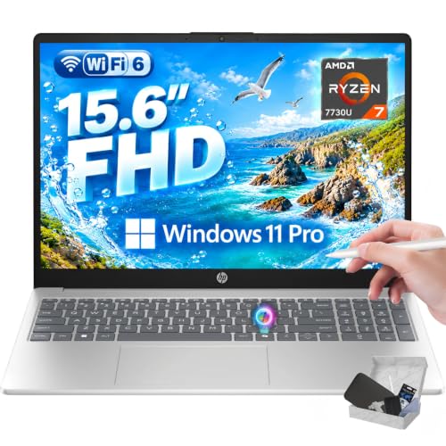 HP 15.6 Inch Touchscreen Laptop