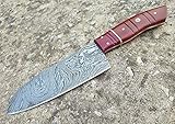 Ottoza Handmade 10 inch Damascus Chef Knife Micarta