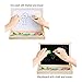 Minto Toy Wooden Magnetic Easel, Magnetic Jigsaw Double Side Board Dry Erase Board Puzzle Games Toys for Kids Toys for Boys Girls (Animals)