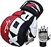 RDX MMA Sparring Gloves Martial Arts, Muay Thai, Kickboxing, Ventilated Open Palm for Grappling, Karate Mitts for Adults