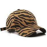 Striped Cap Unisex Baseball Cap Casual Sun Hat