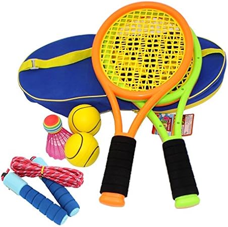Amazon Pancy 子供用 テニス ラケット バッグ ボール セット スポーツ おもちゃ アウトドア 室内 43cmラケット ボール6個 縄跳び ラケットゲーム おもちゃ Amazon Pancy 子供用 テニス ラケット バッグ ボール セット スポーツ おもちゃ アウトドア 室内 43cmラケット ボール6個 縄跳び ラケットゲーム おもちゃ