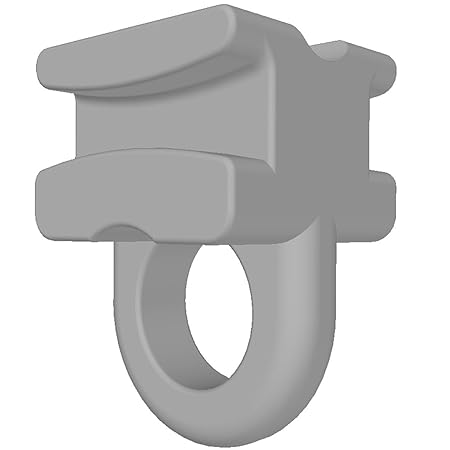 100 Curtain Rail Eyelet Gliders 910 Amazon Co Uk Kitchen Home