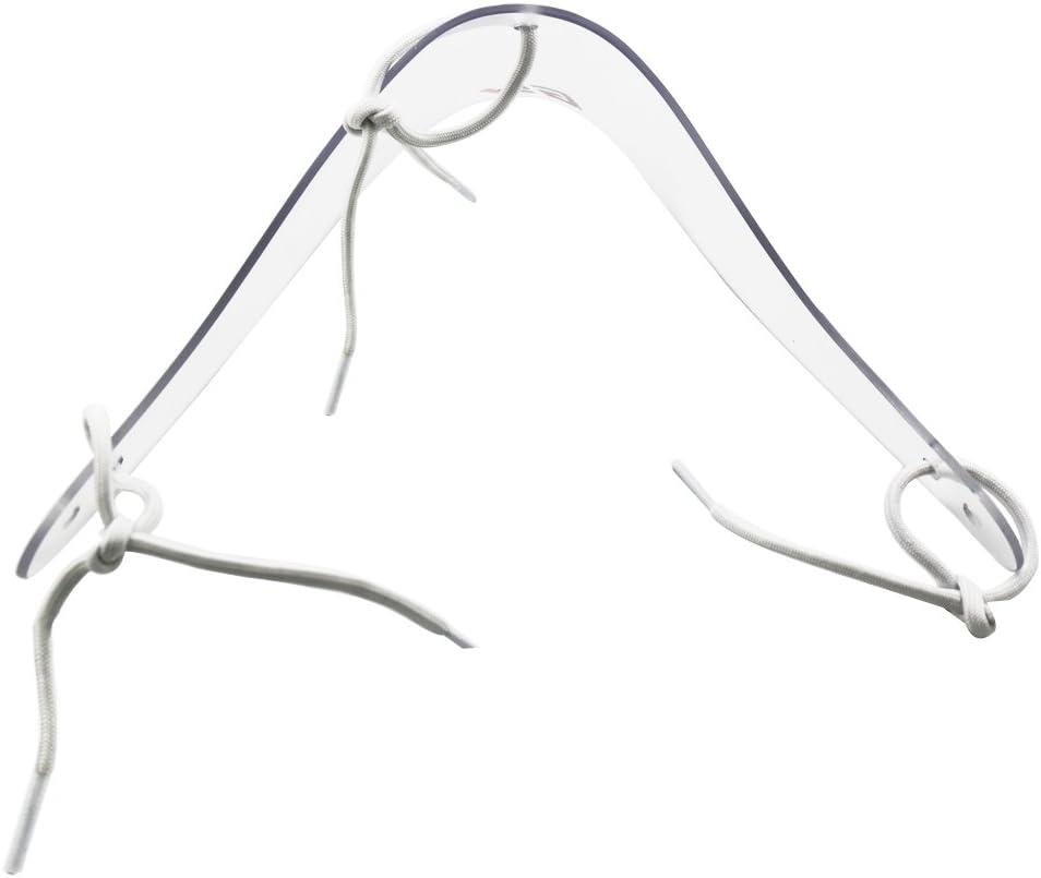 GY Polycarbonate Flexibility and Tough Ice Hockey Goalie Neck Guard Goalkeeper Neck Protector Classical Clear Size Free : Sports & Outdoors