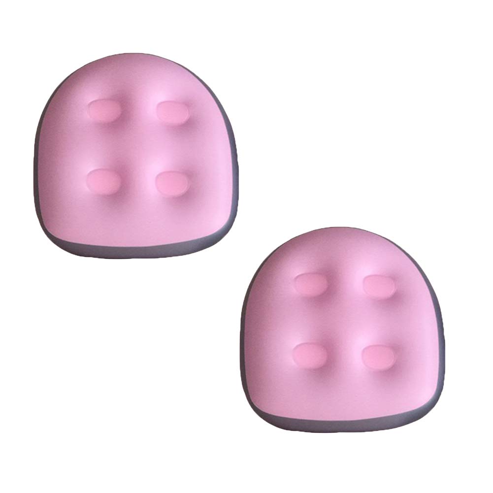 Set of 2 Upgraded Spa and Hot Tub Booster Seat, Inflatable Waterproof Bathtub Massage Mat, Back Spa Cushion Massage Mat Soft Inflatable Booster Seat For Adults Kids