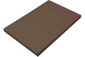 SunWorks Lot de 100 feuilles de papier de construction, marron foncé, 30,5 x 45,7 cm