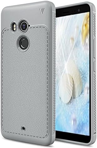 HTC U11 Plus Silicone TPU Soft Case Flexible Ultra Slim Thin Lightweight Gel Bumper Shockproof Protection Cover Shockproof Anti-Scratch Protective Phone Case for HTC U11 Plus （Gray）