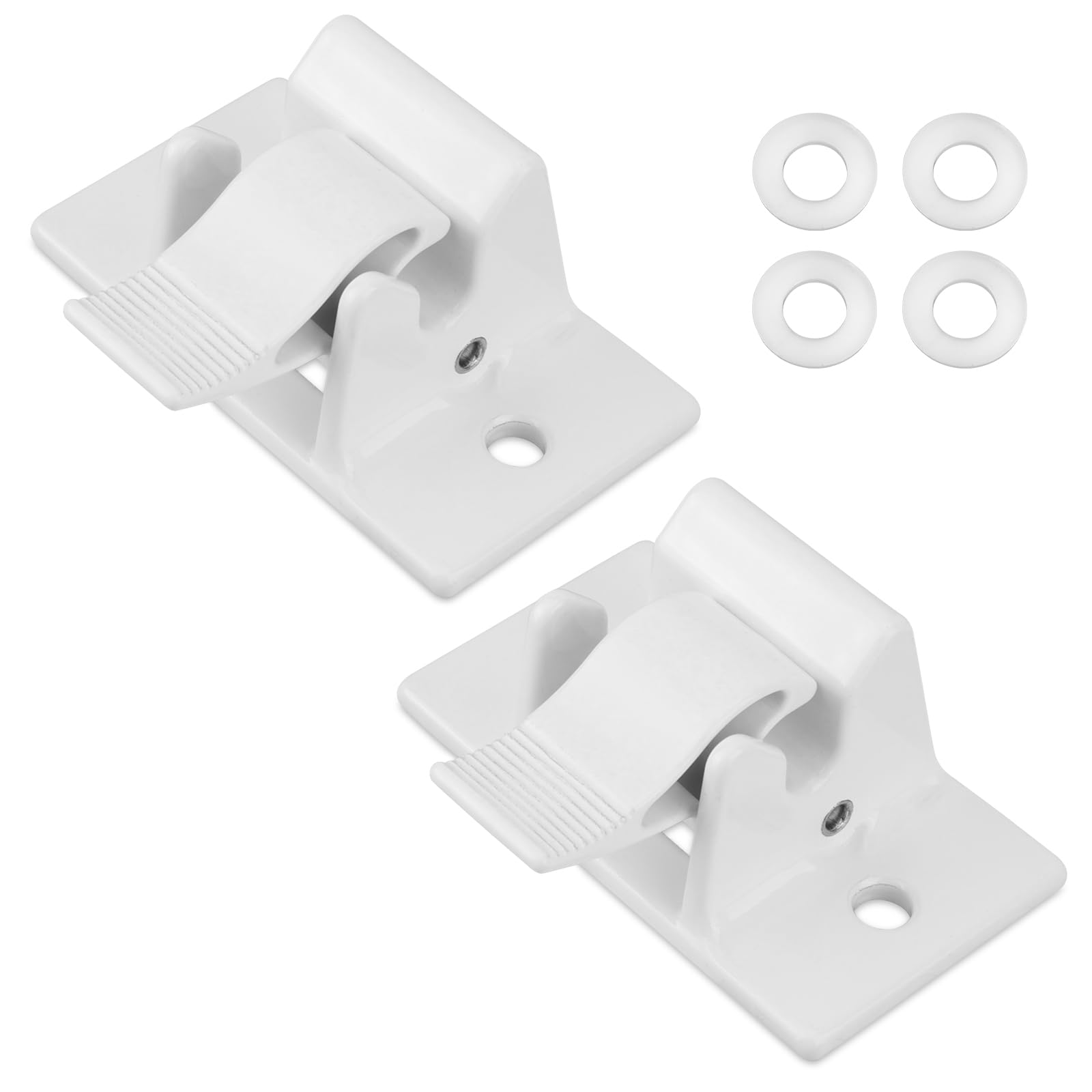 Photo 1 of Gosknor 2pcs Mounting Brackets Compatible with Dometic Sunchaser, Awning Arm Bracket Replacement Bottom Bracket Assembly Awning Parts for RV Camper Trailer