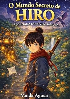 Livro O Mundo Secreto de Hiro: A jornada do jovem Samurai