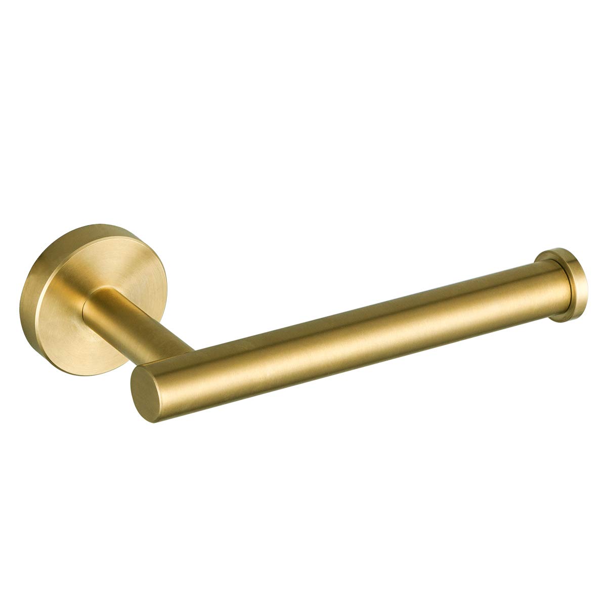 Toilet Paper Holders, GAPPO Stainless Steel Bathroom Lavatory Toilet Roll Holder Dispenser Screws Wall Mounting, Brushed Gold