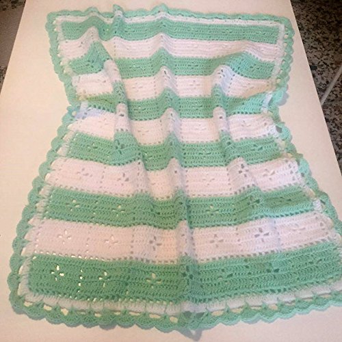 green baby blanket