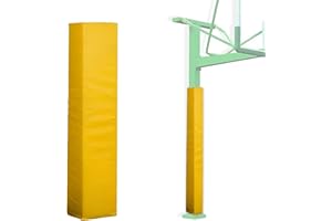 Square Column Padding Wrap, Anti-Collision Self-Adhesive Protector for Garage Basement Basketball Playground Posts