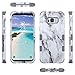 ULAK Galaxy S8 Plus Case, Anti Slip S8 Plus Case Shock Resistance Protective Cover for Samsung Galaxy S8+ Plus (2017) with Hybrid High Soft Silicone + Hard PC Case(Artistic-Marble Pattern)