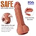 ANFEI Hyper Realistic Dildos, FDA Approved Dual Density Liquid Silicone Adult Toys 9 Inch G-Spot Premium Penis Dong with Suction Cup, Sex Toy for Female Masturbationthumb 2