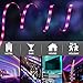 LED Strip Lights Battery Operated,SOLMORE 13.2FT/4M RGB LED Light Strip SMD5050 60 LEDs Rope Lights Led Lights for Room Color Changing Flexible LED Strip Kit for Party Indoor Outdoor (2Pcs)