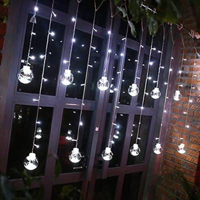 luz led cadena de ventana cortina de