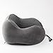 eJourney Enoch Journey Travel Neck Pillow Support, Memory Foam Travel Pillow - Travel Memory Foam Neck Pillow Portable Cover Bag, Washable Pillow Cover, Versatile for Any Trip (Grey)