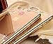 iPhone 6/6s Crystal TPU Cover-Aurora Fashion Transparent Hard PC + TPU Graden Flower Case with Original Swarovski Element for iPhone 6/6s 4.7 Inch(Rose Gold+Pink)