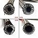 theBlueStone -4AN Stainless Steel Braided Fuel Line Hose for 1/4