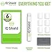 IQShield Screen Protector Compatible with Apple Watch 42mm (Series 1, Series 2)(6-Pack)(Updated Version)(Full Coverage) LiquidSkin Anti-Bubble Clear TPU Film
