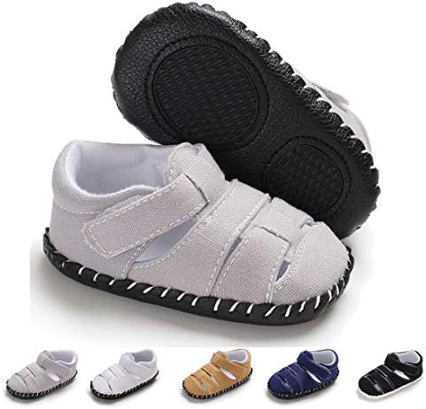 Baby Boys Girls Sandals Anti-Slip Soft Sole Infant Summer Outdoor Shoes Toddler Newborn First Walkers Crib Shoes