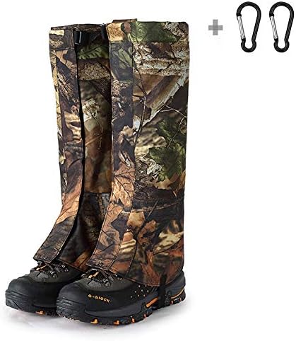 Chemilife Outdoor Leg Gaiter Guard Leggings Snowproof Waterproof Boot Gaiter Unisex Hiking Camping Skiing Leg Protection