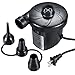 Etekcity Air Pump Air Mattress Pump for Inflatable Blow up Pool Raft Bed Boat Toy Exercise Ball,Quick-Fill AC Inflator Deflator with 3 Nozzles,110-120 Volt (AC Pump) primary