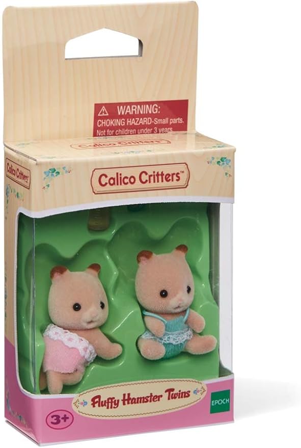 calico critters fluffy hamster family