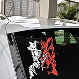 Boutique Sticker Fox Naruto Random Body Rear Window Car Stickers wall Decals