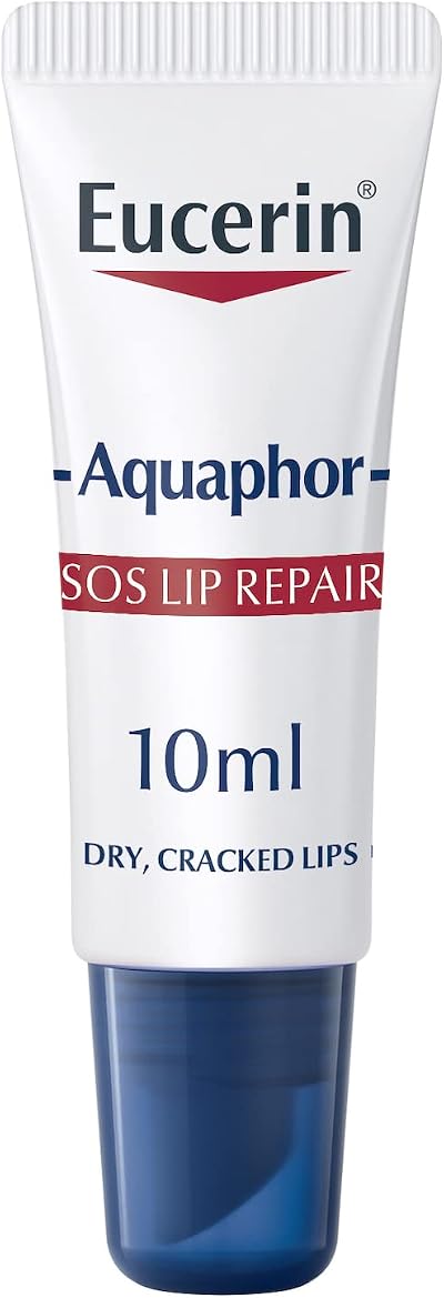 Eucerin Aquaphor SOS Repair Lip Balm 10ml Dry Cracked Lips Intensive Moisture