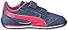 PUMA Descendant Velcro Running Shoe (Infant/Toddler/Little Kid),Black/Aged Silver,11.5 M US Little Kid