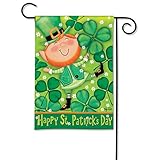 Magnet Works MAIL31080 Leprechaun Garden Flag